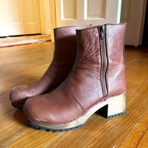 Lotta From Stockholm - Brown Leather Boots - Size 8